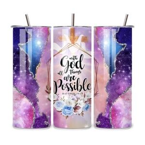 Handmade Faith 20oz Stainless Steel Tumbler